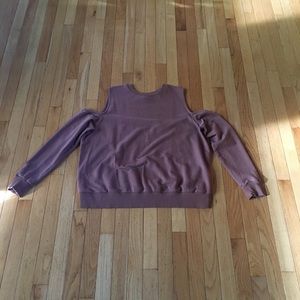 ASOS Maternity Cold Shoulder Sweatshirt